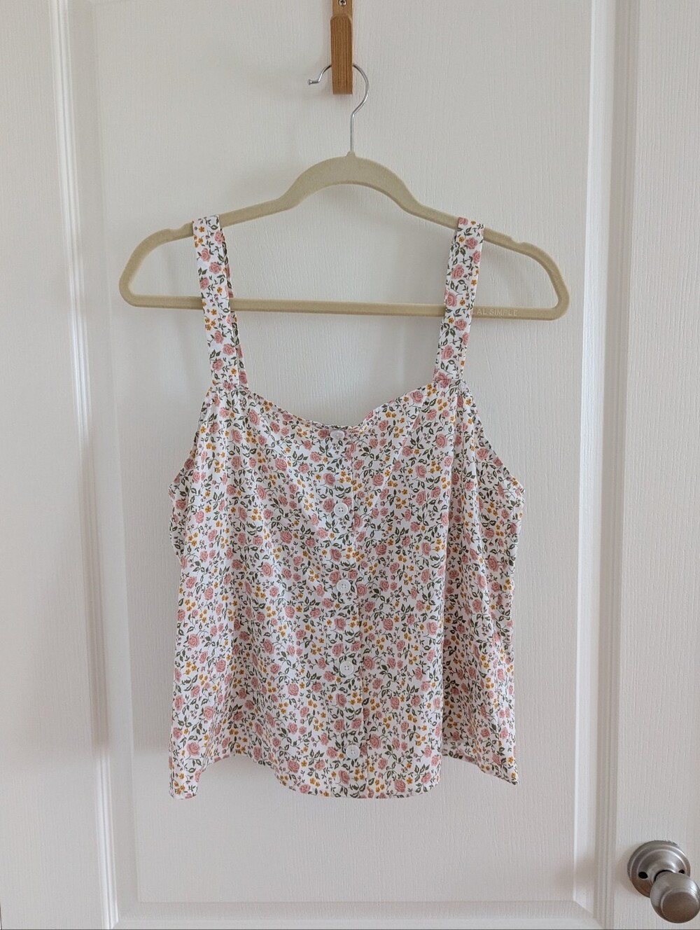 Reformation Floral Tank Top Size M